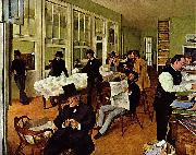 Edgar Degas, Die Baumwollfaktorei